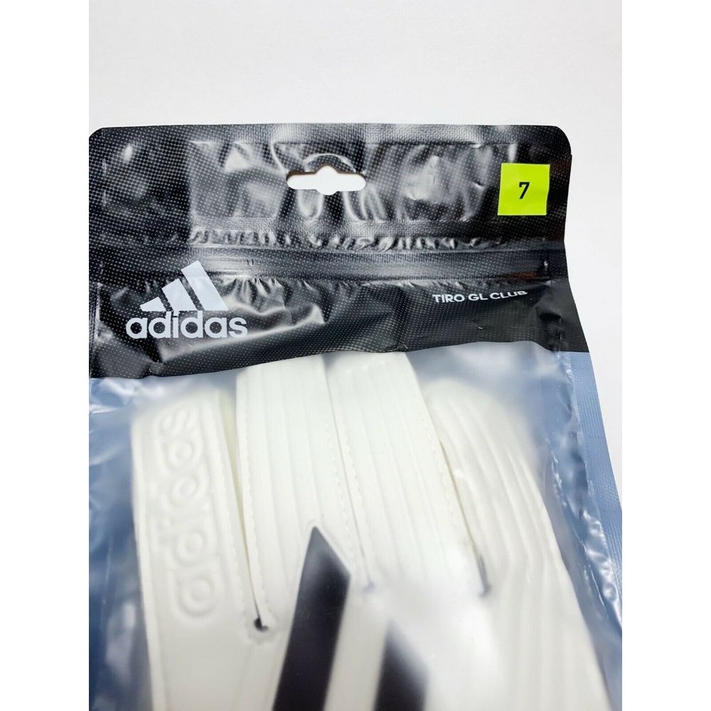 Adidas Tiro GL Club Goal Keeper Black White Gloves - Picture 2 of 6